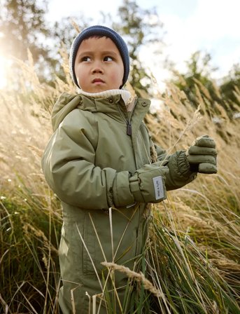MINI A TURE Matwilbo Snowsuit. Grs - Khaki green - 128