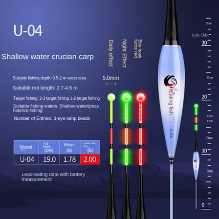 Rock Fishing flöte Smart Fishing Floats U-04 U-04