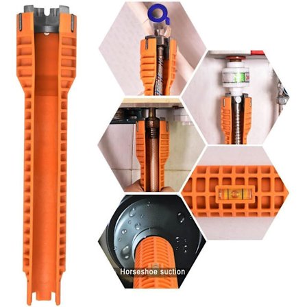 Nøgle (forsyningsmøtrikker/afspærringsventiler/si-kurve/forsyningsl