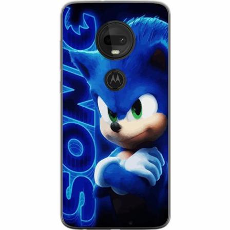 Motorola Moto G7 Genomskinligt Skal Sonic The Hedgehog