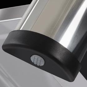 FRITEL RG 2170 - raclette/grill - rustfritt stål krom/svart