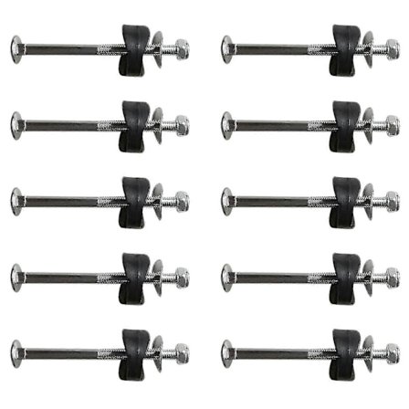 Kompatibel med Trampoline Skruer, 10 stk Galvaniserte Stål Trampoline Skruer