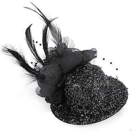 Bryllupsbrosje Fascinator Hat Med Pin Kvinner Te Cocktail Bankett Fest Hodebånd