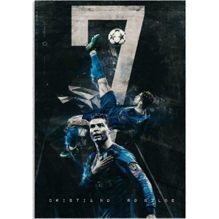 2025 Træpuslespil Nummer 7 Cristiano Ronaldo Puslespil Pædagogisk Legetøj til Fødselsdagsgave til Voksne, Træpuslespil til Voksne og Børn, Unik G