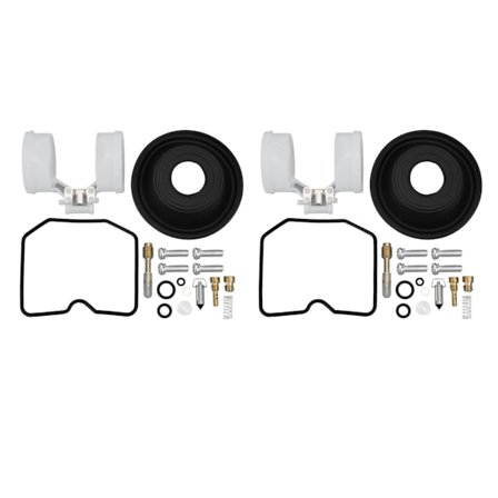2 Sæt Karburator Reparationssæt Karburatorrenovering Passer til Kawasaki Vulcan 500/EN500 1991‐1995