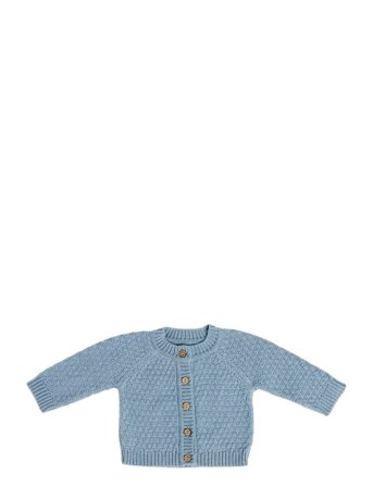 Smallstuff | Cardigan, Ao Elephants, Merino Wool, Brown | 68/74