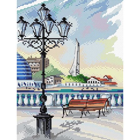Broderikit MP Studia "Legendariska Sevastopol" 16x22 cm
