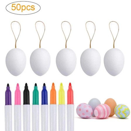 50 kappaletta pääsiäismunia, Diy Graffiti Kids Eggs, Pääsiäismunat ympäri, Luovat maalauslelut, Käsin maalattu munasarja, Käsityön 