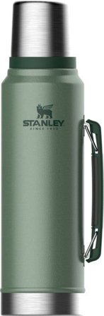 Stanley Classic Bottle 1,0 l Hammertone Green - Termos