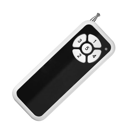 Døråbner 5-knaps nøgledesign fjernbetjening 433/315MHz 5CH