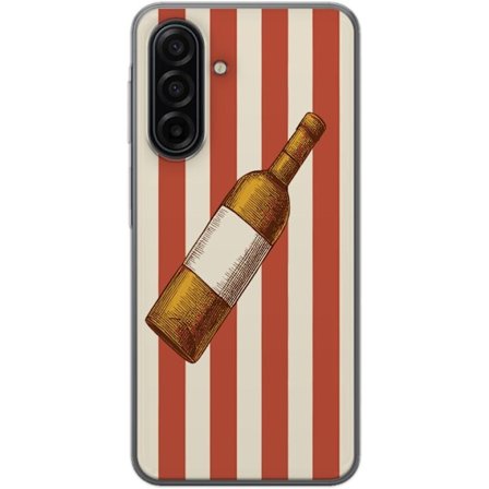 Yhteensopiva Puhelinkuori Samsung Galaxy A17 5G Vinipullo punaviini kuvitus vanha juliste ranskalais-italialainen tyyli baari keittiö seinätaide