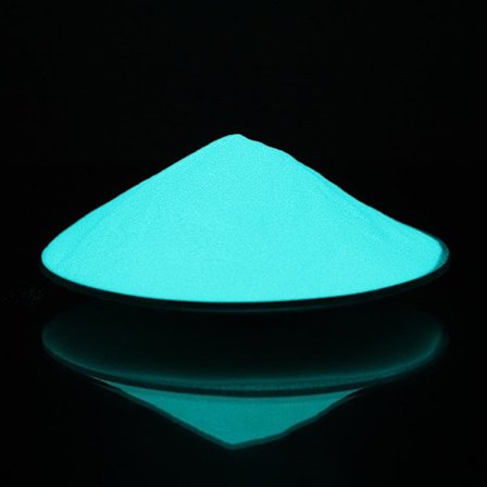Turkos pigment Luminescerande pulver som lyser i mörkret 350 g_MGF