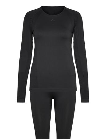 Onpbaze Seam Baselayer Set Base Layer Sets Svart Only Play*Betinget Tilbud