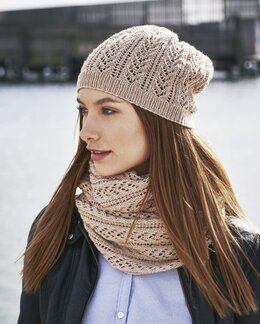 Mössa & halsvärmare Bea