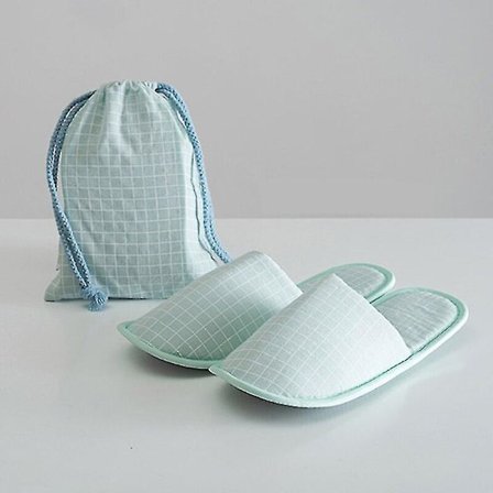 Enkle tøfler, sammenleggbare, engangs, hjemme, gjest, innendørs