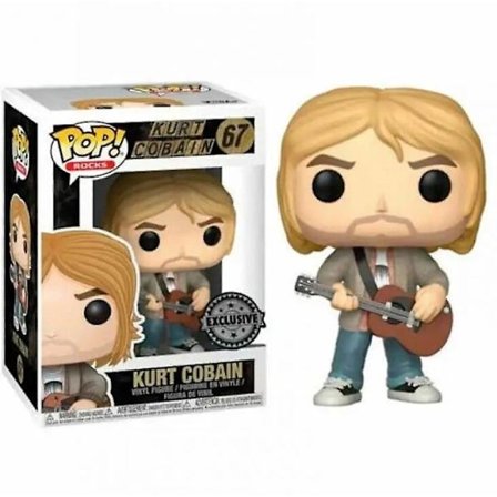 Stjernesanger Kurt Cobain 64# 65# 66# 67# Se Vinylfigur Brinquedos Collection Modell Leketøy For Venn Bursdagsfest