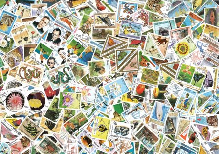 Benin - 350 forskellige - Stemplet