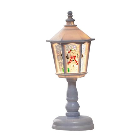 Rød Snøende LED Bordlampe med Musikk Festlig Julebelysning for en Koselig Atmosfære for Hjemmedekorasjon