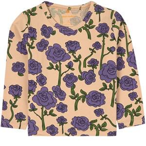 Mini Rodini Purple GOTS Printed T-Shirt 80/86 cm - Tops - 80/86 cm - Purple - Mädchen