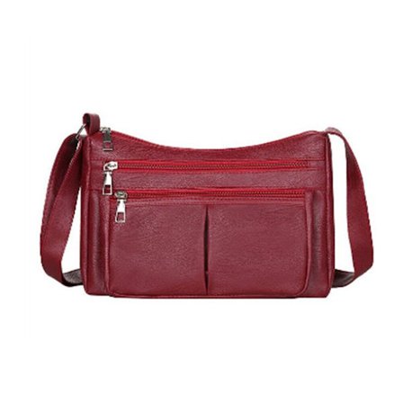 Dame skuldertasker Håndtaske RØD