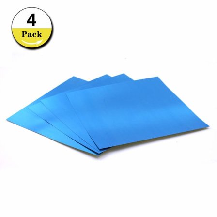 IC 16 stk Akryl fleksible speilark, Akryl speilplater Arkadhesiv vegg speil fleksibel selvklebende, 15*15cm