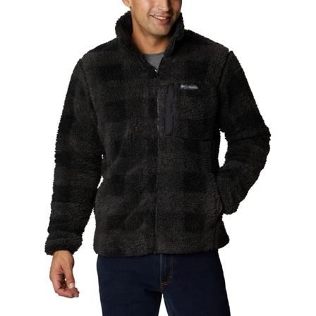 Columbia Montrail Men ́s Winter Pass Print Fleece Full Zip Men long-sleeved sweaters Black S