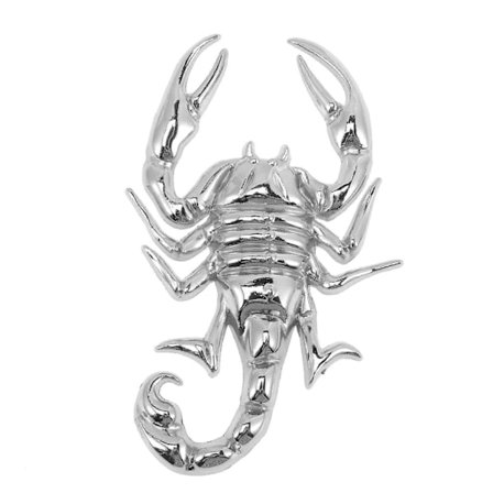 [LLC] 2 stk. Bil Skorpion Klistermærker til Køretøjsdøre og Vinduer, Personlige Dekorationer