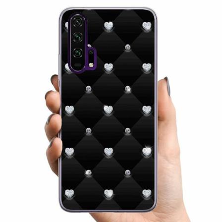 Honor 20 Pro Tpu Mobilskal Diamant Hjärta