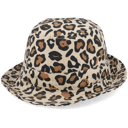Seeberger - Water-repellent Hat 10 Camel/Black Bucket Bucket Beige Hat - @ Hatstore