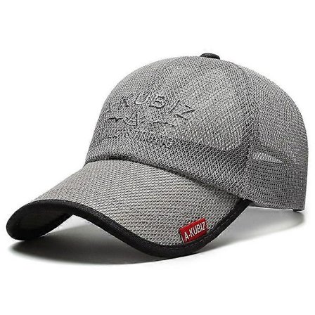 Baseball Cap Herre Sommer Sports Mesh Baseball Cap Dame Baseball Cap Sommer Solhat Sommerhat Sommer Cap Justerbar Åndbar Hurtigtørrende