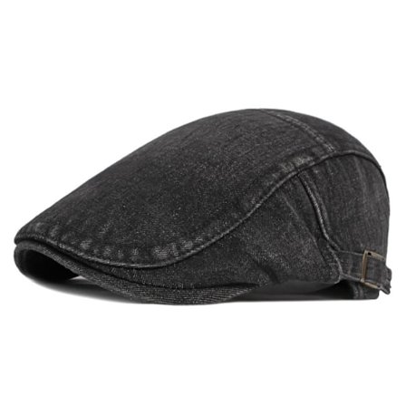 Unisex Denim Newsboy Hattar Driving Basser Hat