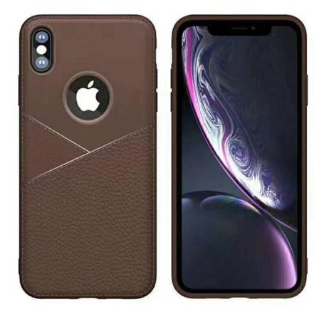 iPhone X/XS - Stilrent Silikonskal (LEMAN) Brun
