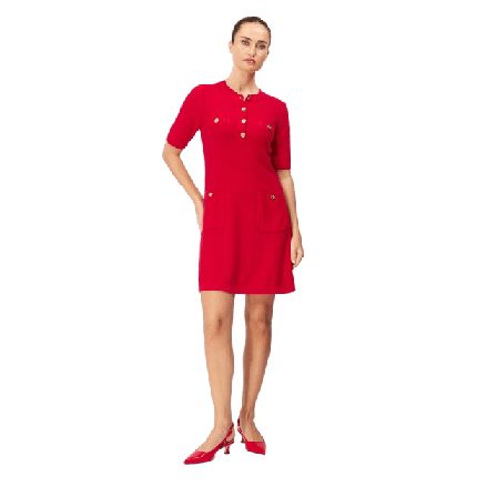 Jumperfabriken Roxanne Dress Klänningar Dam Röd S