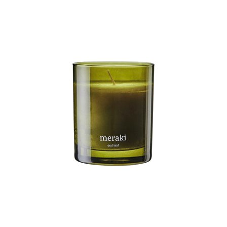 Meraki Duftlys Oud Leaf 200 g, Tøj & Bolig, Duft Til Hjemmet, Duftlys