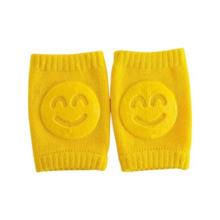 Knebeskyttere for babyer som lærer å krype mot smerter og gnagsår Yellow one size