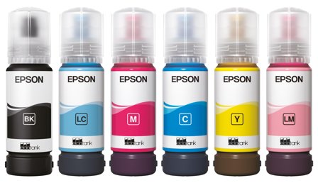 Epson EcoTank 107 - lys cyan - original - blekkrefill