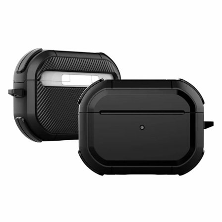 Airpods Pro gummerat fodral - Svart