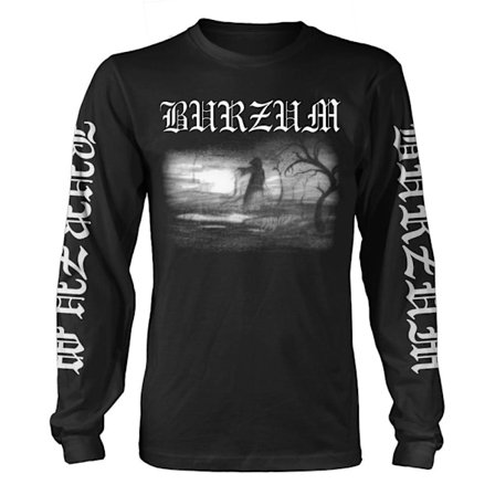 Burzum Unisex Adult Aske 2013 Långärmad T-shirt M Svart