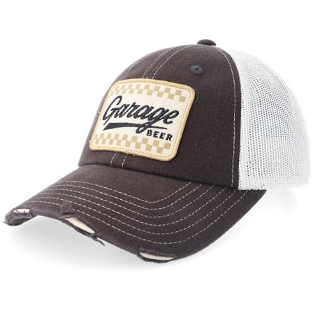 American Needle - "Redes " trucker Boné - Garage Beer Orville Stone/Black Trucker @ Hatstore