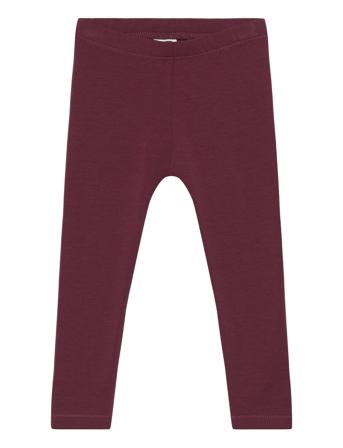 Cozy Me Frill Pants Baby Bottoms Leggings Burgundy Müsli By Green Cotton