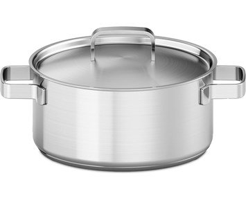 Austin and Barbeque-AABQ Classic - 24x11.5cm Pot-Gryte med lokk i rustfritt stål 5 L-Home & household accessories-Stekepanner og gryter