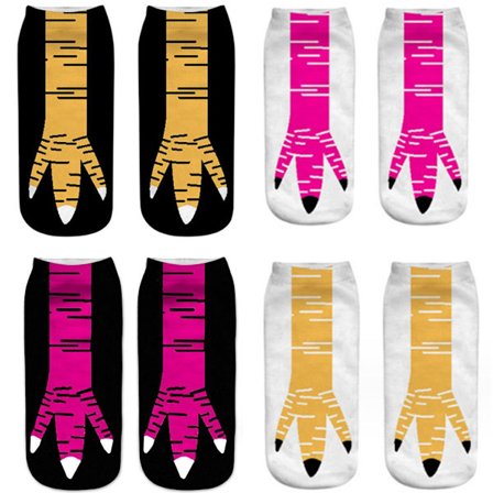 Par af sjove, skøre kyllingbensokker - sjove gaver til KLB