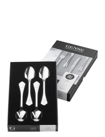 Teske Lord 15 Cm 4 Stk. Blank Stål Silver Gense