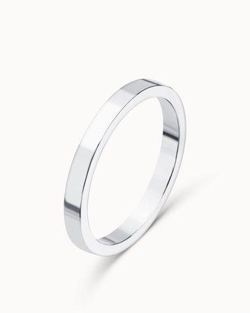 Glat ring dame Lucy 950 Platin 4mm - Forlovelsesringe & Vielsesringe hos Vanbruun