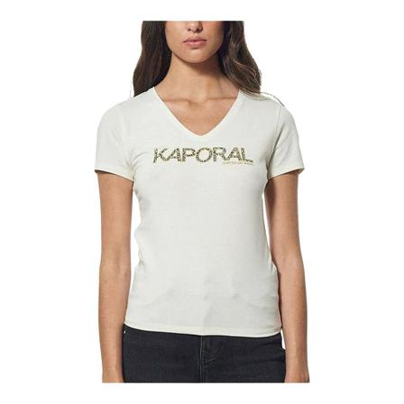 Kaporal, T-Shirts Wit, Dames, Maat:L
