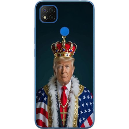 Yhteensopiva Puhelinkuori Xiaomi Redmi 9C NFC Trump som kung