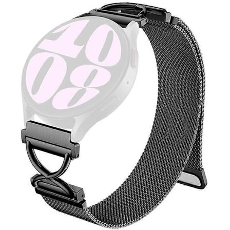 Kompatibel med Huami Amazfit GTS 2e Milanese Armband Elektropläterat Rostfritt Stål Magnetiskt Klockarmband med X-Formad Anslutning-WELLNGS