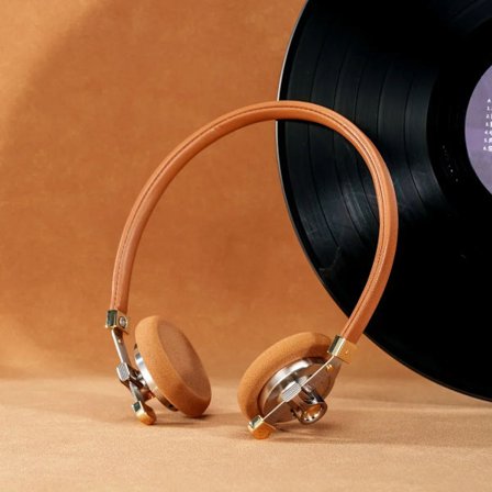ROSESELSA Distant Mountain Retro Over Ear HiFi Hörlurar OOTD Vintage Metall Trådbundna Hörlurar med MMCX 3.5mm Kontakt