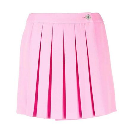 Chiara Ferragni Collection pleated-mini-Kjol rosa, Dam, Dam, Storlek: XS