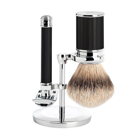 Mühle Shaving Barbersæt 3 dele - Traditional, Mænd, Barbering, Skrabere & Blade